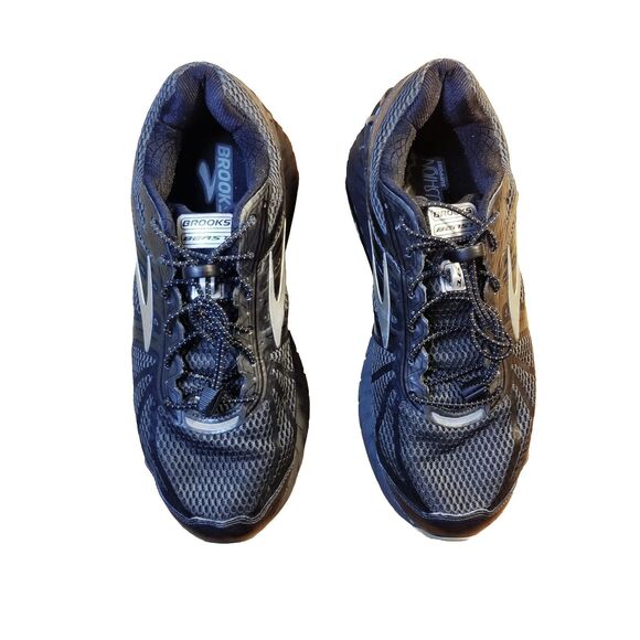 Brooks Beast 16 Men Size 11 Wide 4E Black Gray Running Shoes Sneaker 1102274E017